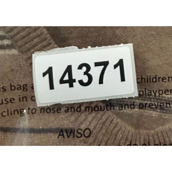 Valerie Stevens Sweater Womens Large‎ Brown Stripe 100% Cashmere Long Sleeve - Picture 11 of 11